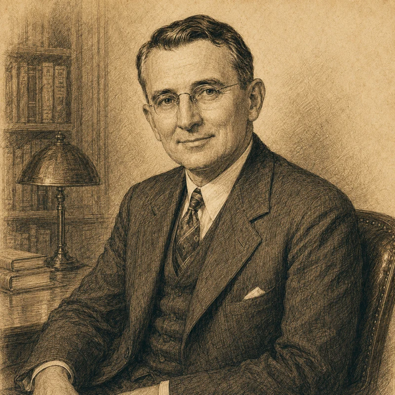 Dale Carnegie portrait