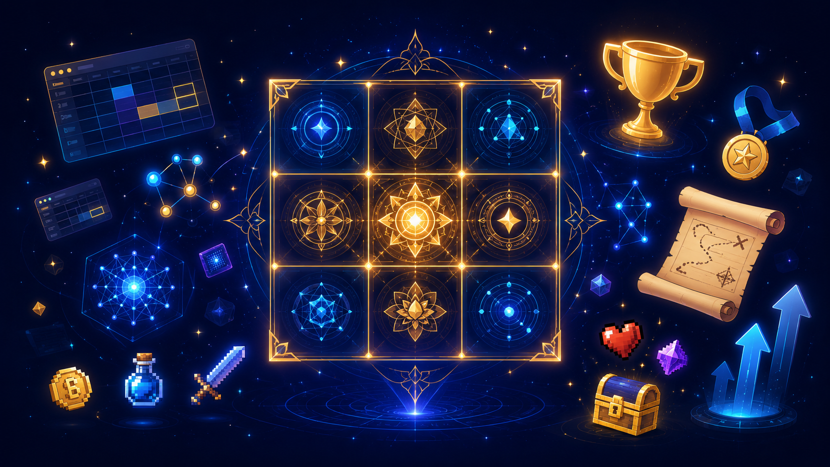 Mandala Quest System Hero